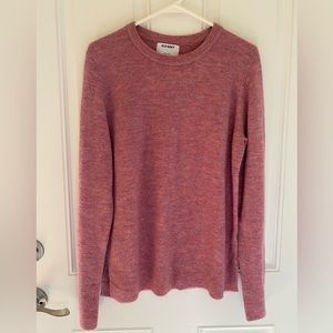 Old Navy pink heathered sweater worn once